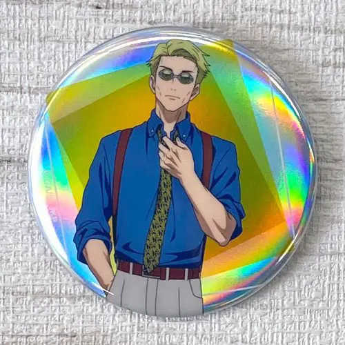 [Pop Up Store] Jujutsu Kaisen Plaza Holo Button Kento Nanami Rest Ver.