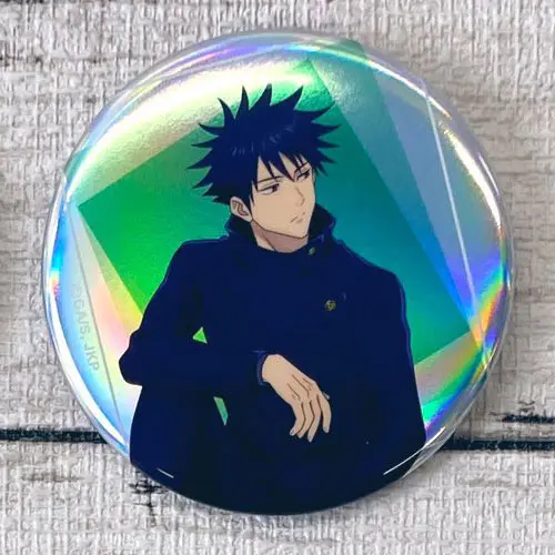 [Pop Up Store] Jujutsu Kaisen Plaza Holo Button Megumi Fushiguro Rest Ver.