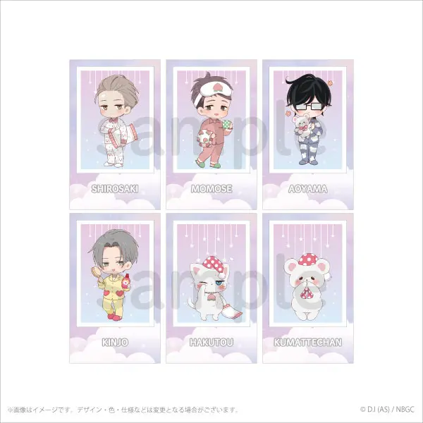 [Pop Up Store] My New Boss Is Goofy Pajama Party Chibi Kärtchen-Set