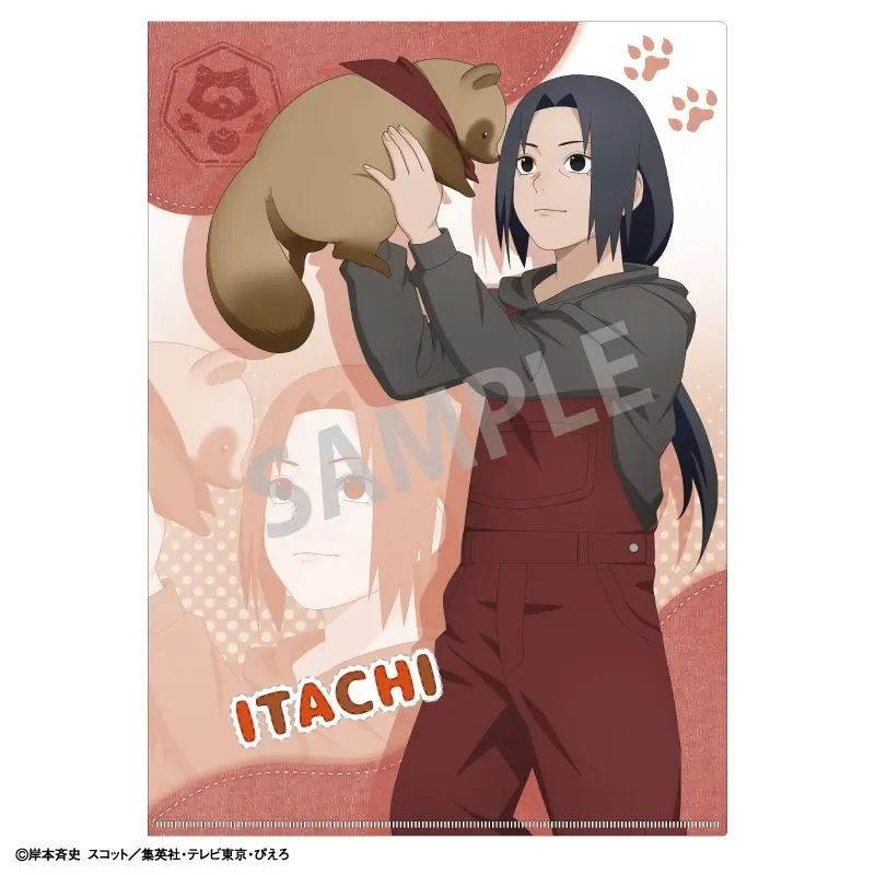 [Pop Up Store] Naruto Shippuden Childhood x Animal Clearfile Itachi Uchiha