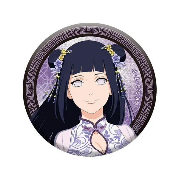 [Pop Up Store] Naruto Shippuden China Version Button Hinata Hyuuga