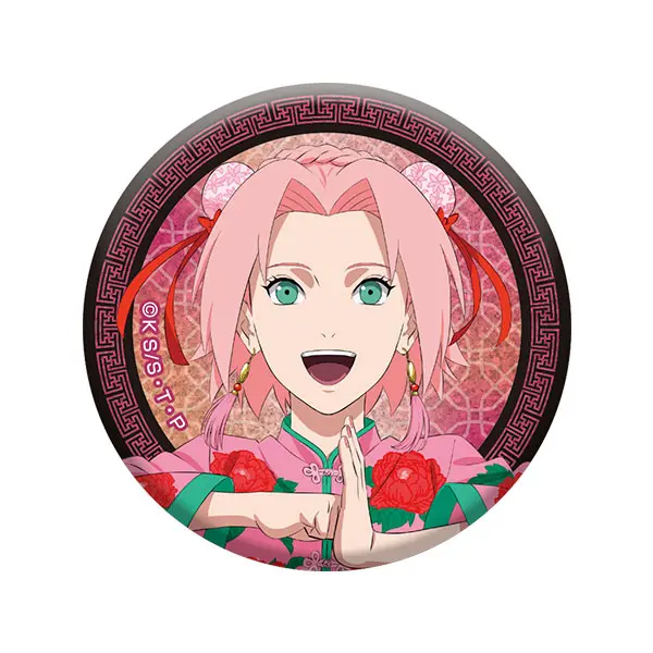 [Pop Up Store] Naruto Shippuden China Version Button Sakura Haruno