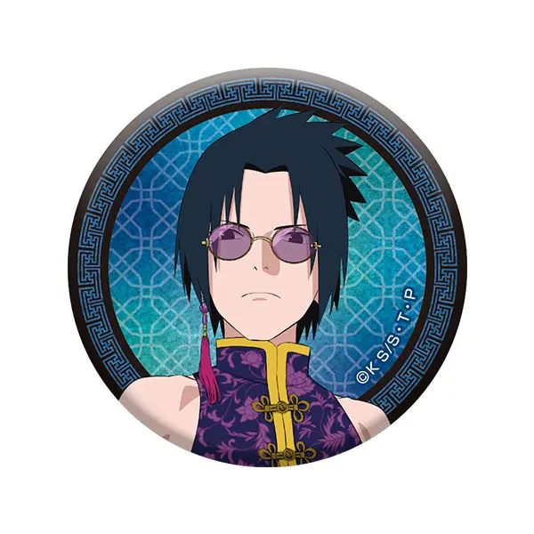 [Pop Up Store] Naruto Shippuden China Version Button Sasuke Uchiha