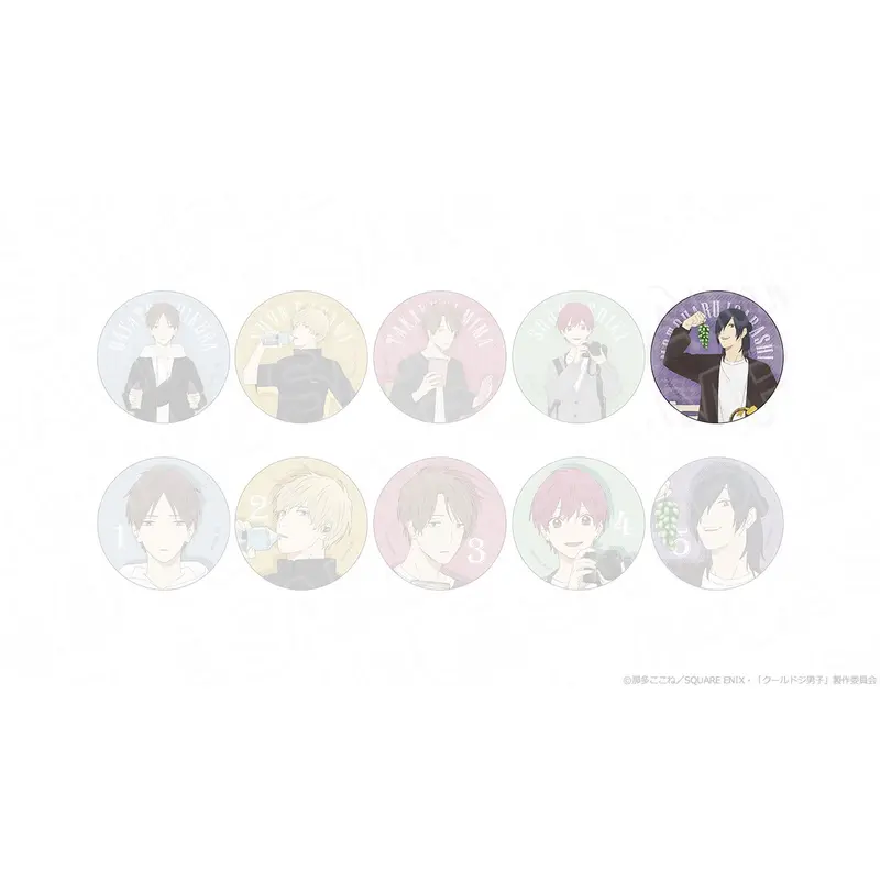 [Pop Up Store] Play It Cool, Guys Button Motoharu Igarashi Autumn Ver.