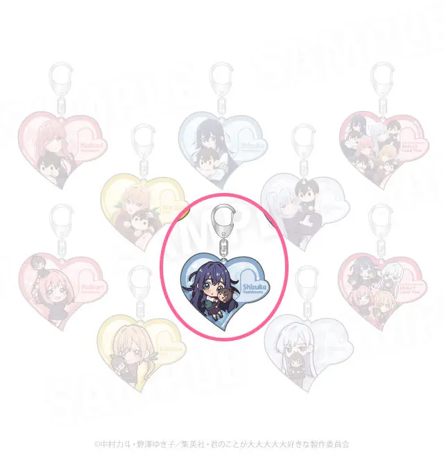 [Pop Up Store] The 100 Girlfriends Who Really, Really Love You x Don Quijote Anhänger Shizuka Yoshimoto (B)