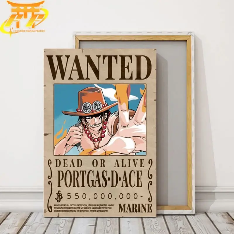 Portgas D. Ace Wanted Poster – One Piece