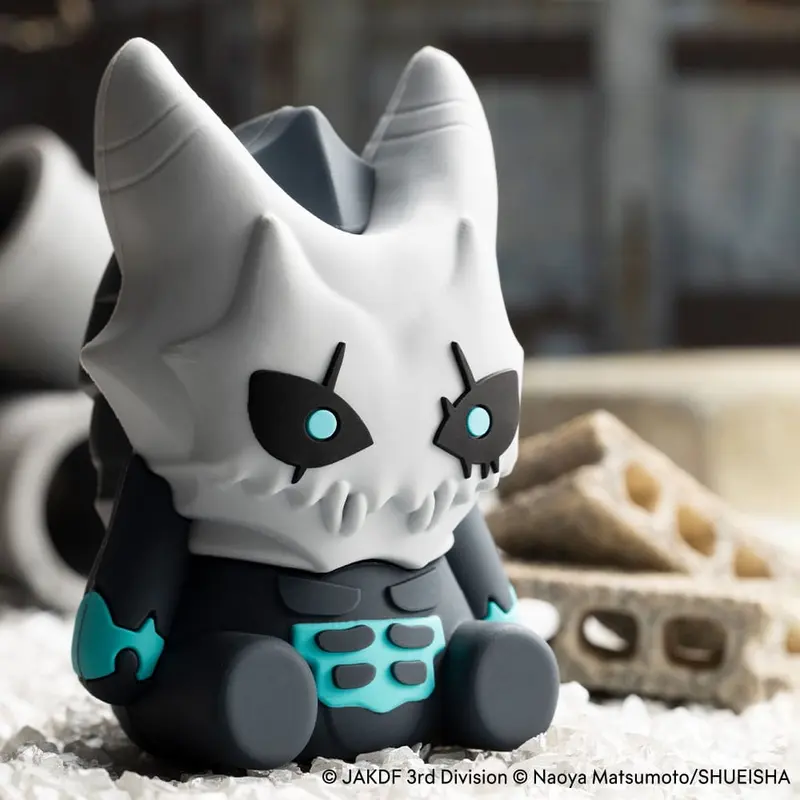 Pote Raba Rubber Mascot Kaiju No. 8 mini Statue 8 cm