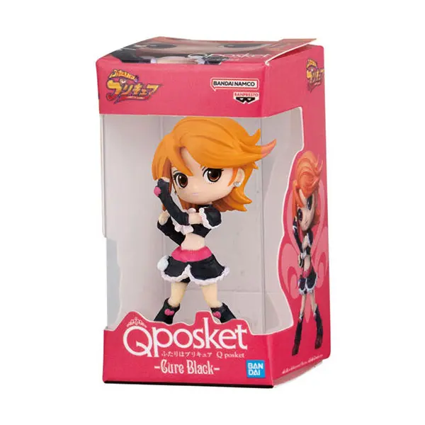 Pretty Cure All Stars Cure Black Figur - Q Posket Miniature Collection - Gashapon