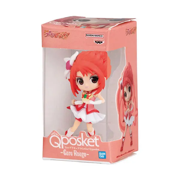 Pretty Cure All Stars Cure Rouge Figur - Q Posket Miniature Collection - Gashapon