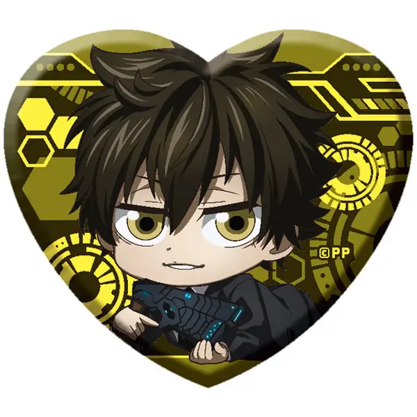 Psycho-Pass 3 Glitter Herzbutton/Clip Arata Shindou