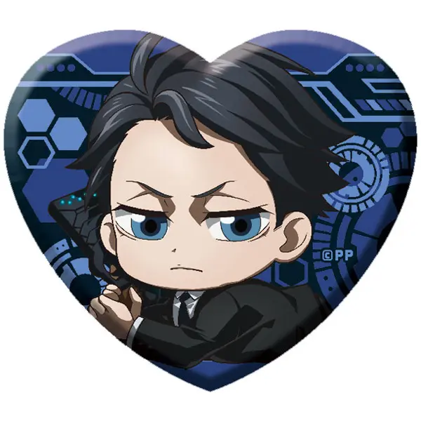 Psycho-Pass 3 Glitter Herzbutton/Clip Kei Mikhail Ignatov