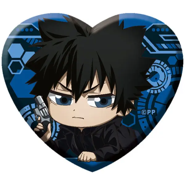 Psycho-Pass 3 Glitter Herzbutton/Clip Shinya Kougami