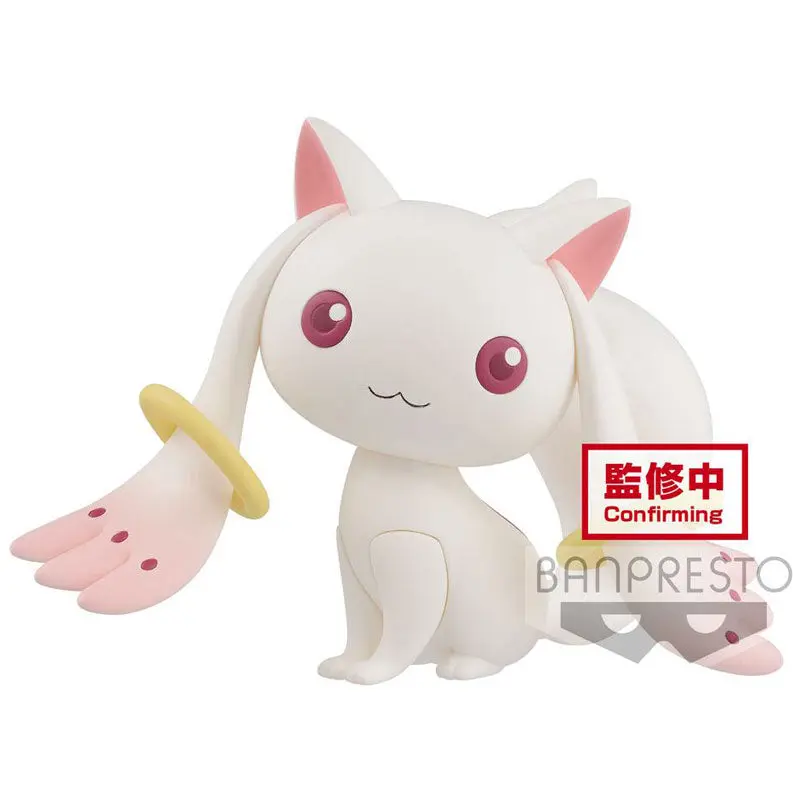 Puella Magi Madoka Magica 10th Anniversary Fluffy Puffy Figur Kyubey