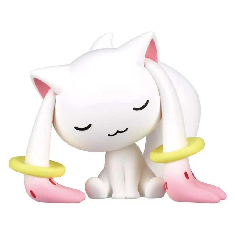 Puella Magi Madoka Magica Kyubey Figur - Katazun - Gashapon