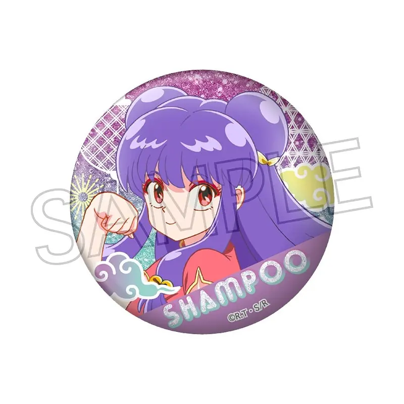 Ranma 1/2 Shampoo Glitzerbutton - Kirakira Vol. 2