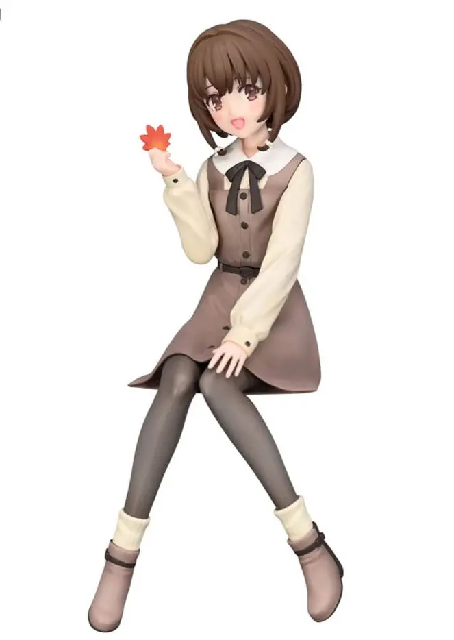 Rascal Does Not Dream Noodle Stopper PVC Statue Kaede Azusagawa Autumn Outfit Ver. 14 cm