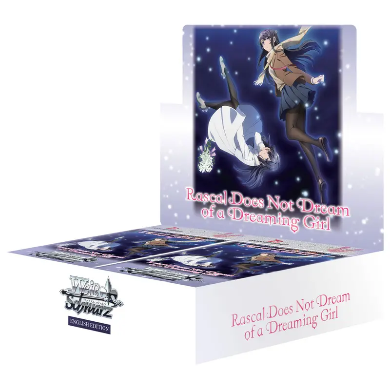 Rascal Does Not Dream of a Dreaming Girl Weiß Schwarz TCG Booster 1st Edition (EN)