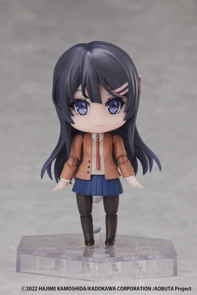 Rascal Does Not Dream of Bunny Girl Senpai Dform Actionfigur Mai Sakurajima 9 cm