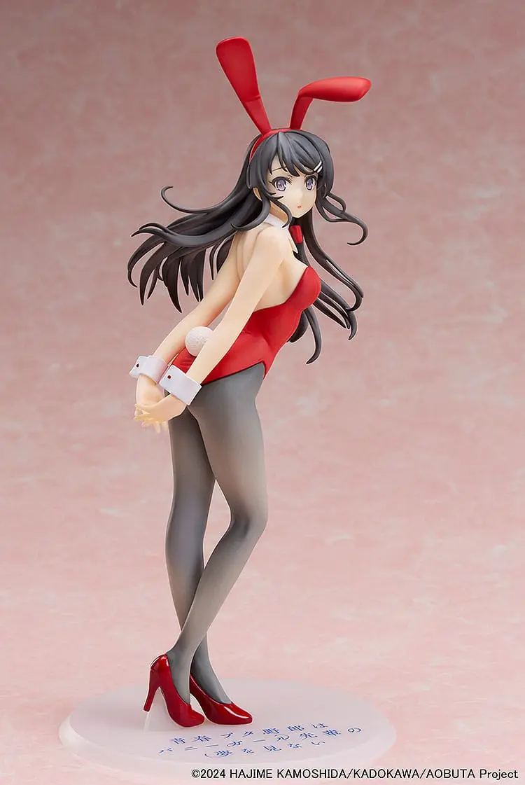 Rascal Does Not Dream of Bunny Girl Senpai - Mai Sakurajima - Red Bunny Girl Figur 1/7 (Aniplex)