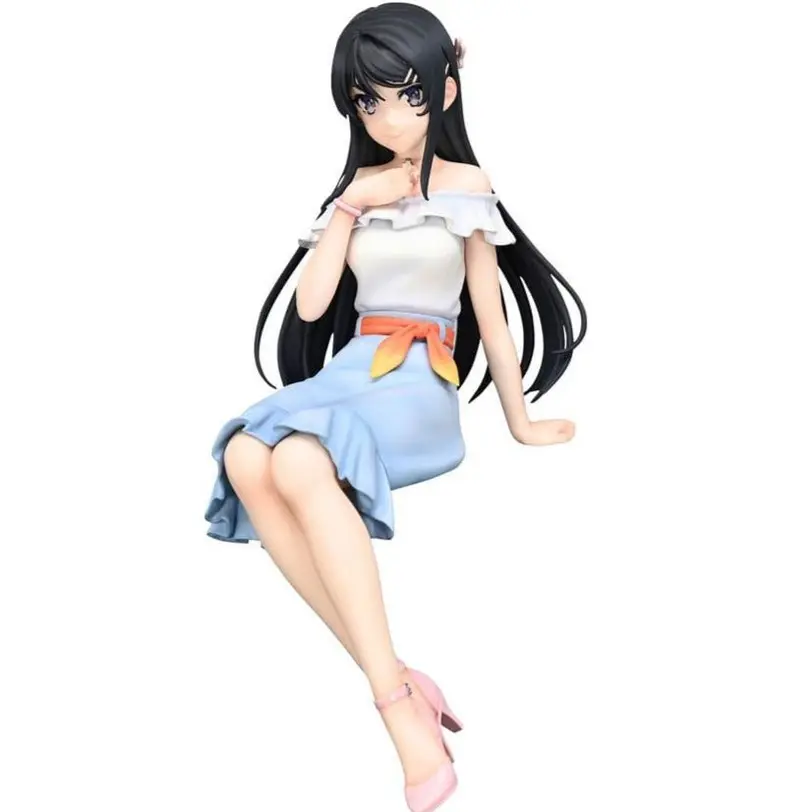 Rascal Does Not Dream of Bunny Girl Senpai Noodle Stopper PVC Statue Mai Sakurajima Summer Outfit Ver. 15 cm