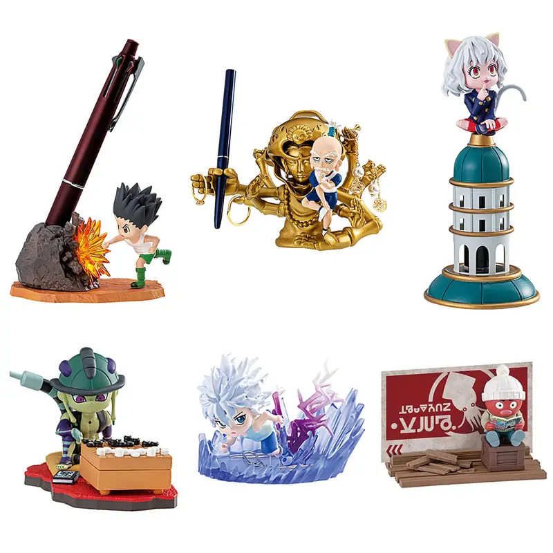 Re-Ment - Hunter x Hunter - DesQ Desktop Hunter 3 - Blindbox Figur - 6cm - Einzelbox