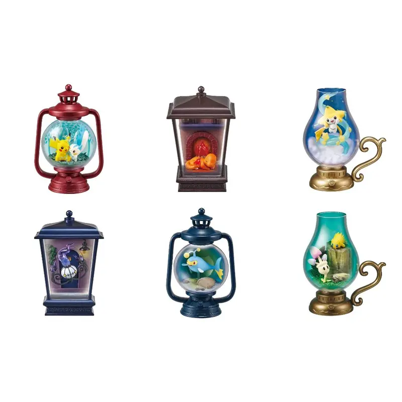 Re-Ment - Pokémon - Lantern Diorama - Blindbox Figur - 6cm - Einzelbox