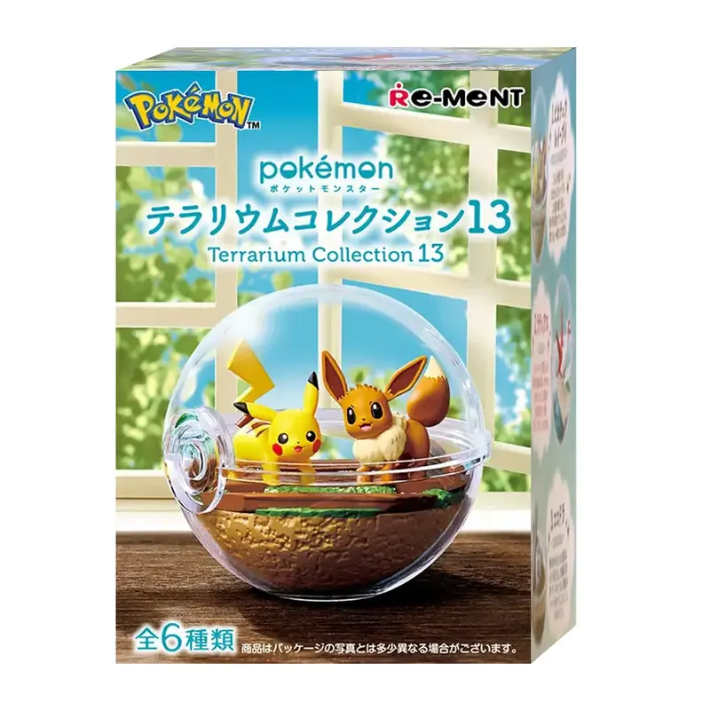Re-Ment - Pokémon - Terrarium Collection Vol.13 - Blindbox Figur - 6cm - Einzelbox