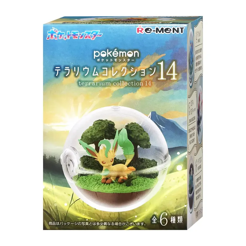 Re-Ment - Pokémon - Terrarium Collection Vol.14 - Blindbox Figur - 6cm - Einzelbox