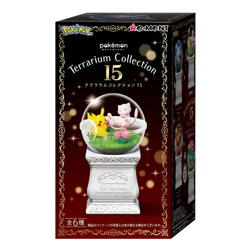 Re-Ment - Pokémon - Terrarium Collection Vol.15 - Blindbox Figur - 6cm - Einzelbox