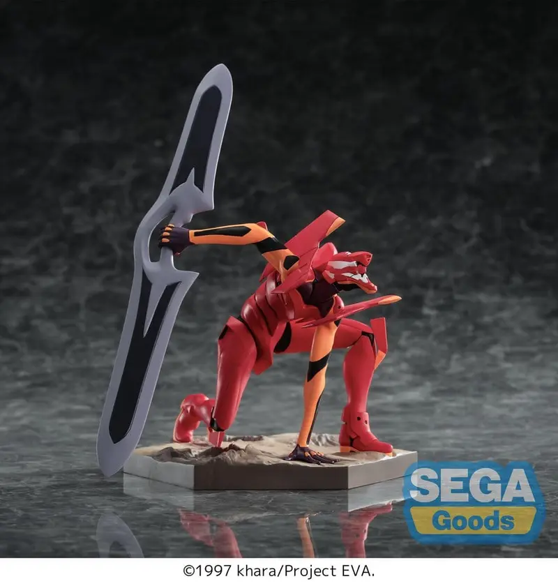 Rebuild of Evangelion - Eva-02 - The End of Evangelion - Production Model XrossLink Figur (SEGA)