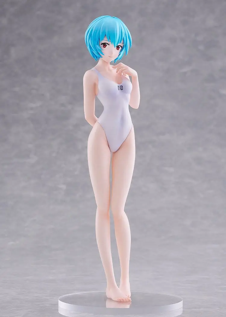 Rebuild of Evangelion - Rei Ayanami - One-Piece Style - Beach Queens Pop Up Parade Figur Größe L (Good Smile Company)