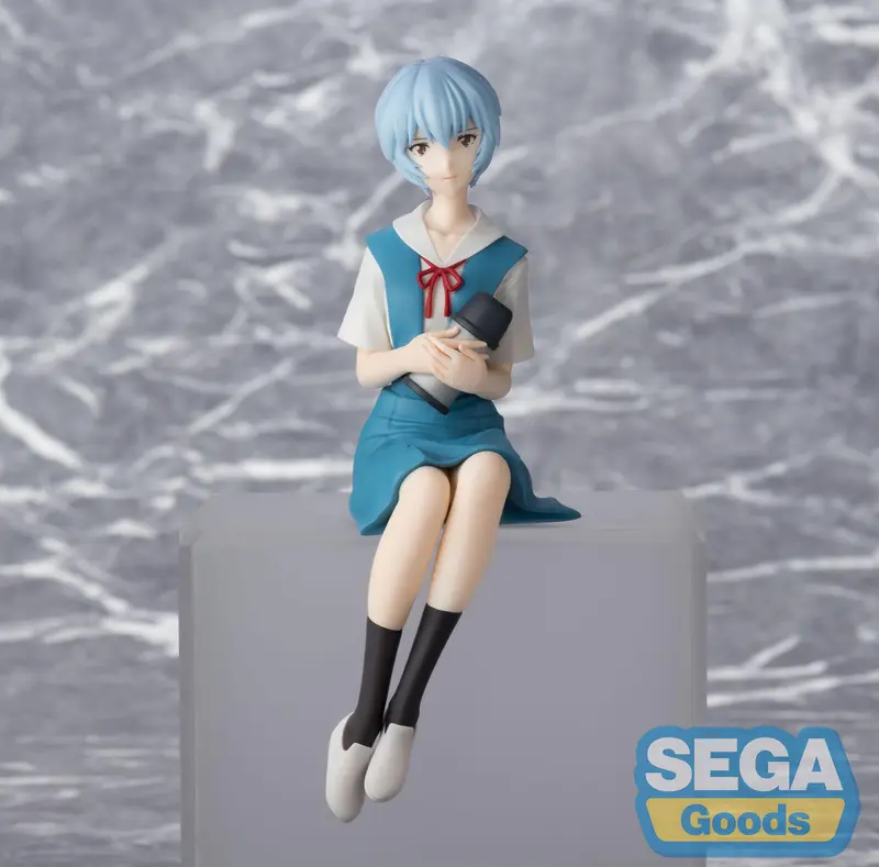 Rebuild of Evangelion - Rei Ayanami - PM Perching Figur (SEGA)