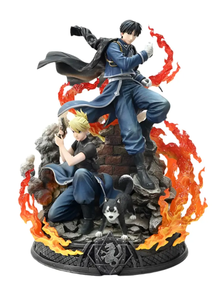 Roy Mustang & Riza Hawkeye Deluxe Version Concept Masterline Statue 1/6 50 cm Fullmetal Alchemist