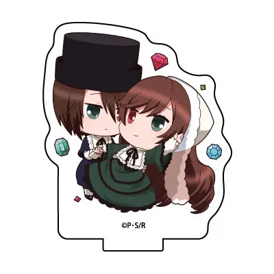 Rozen Maiden Puchi Mini Aufsteller Suiseiseki & Souseiseki