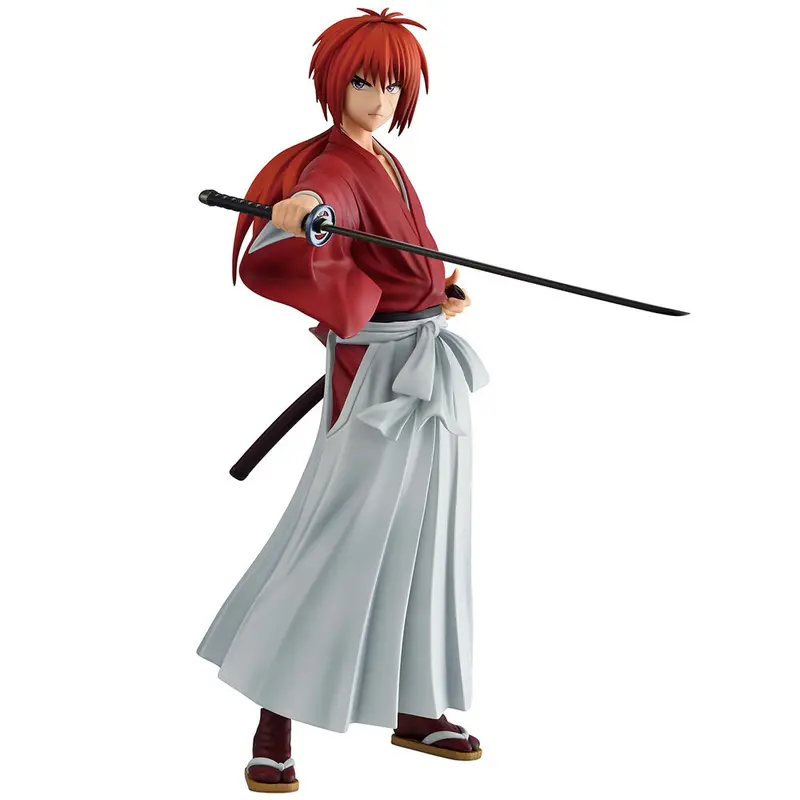 Rurouni Kenshin - Kenshin Himura (Drawn Sword) - Meiji Swordsman Romantic Story Part Two - Ichibansho Figur (Banpresto)