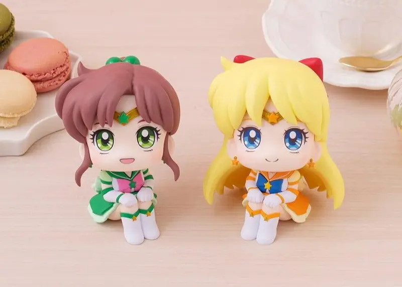 Sailor Moon Cosmos Look Up PVC Statue Eternal Sailor Jupiter & Eternal Sailor Venus 11 cm