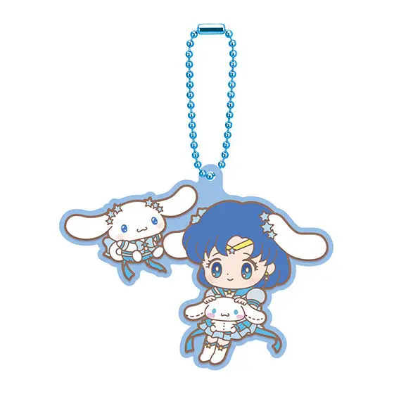 Sailor Moon Cosmos x Sanrio Characters Gashapon Anhänger Sailor Merkur