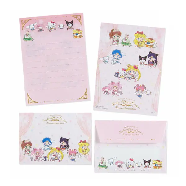 [Sailor Moon Store] Sailor Moon Cosmos x Sanrio Mini Briefpapier-Set Inner Senshi