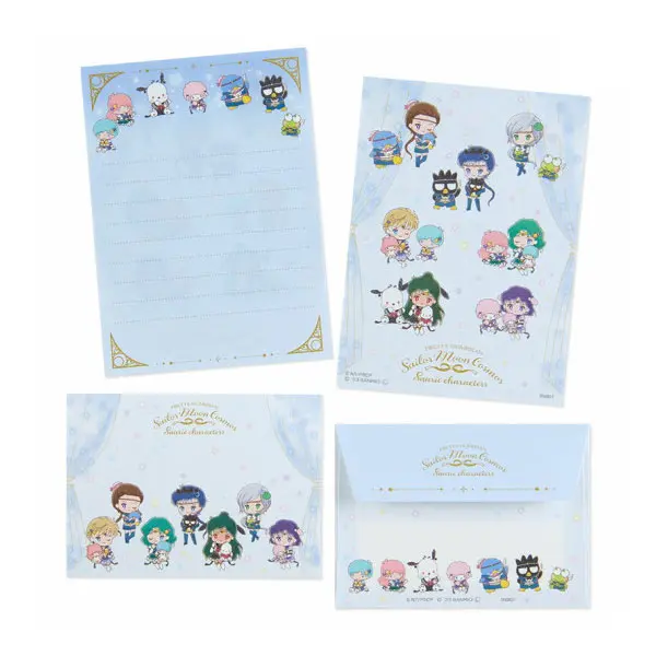 [Sailor Moon Store] Sailor Moon Cosmos x Sanrio Mini Briefpapier-Set Outer Senshi