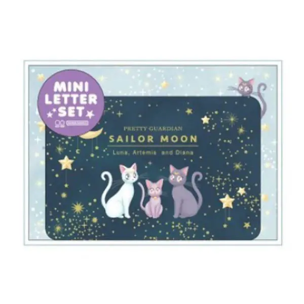 [Sailor Moon Store] Sailor Moon Mini Briefpapier-Set Mondkatzen