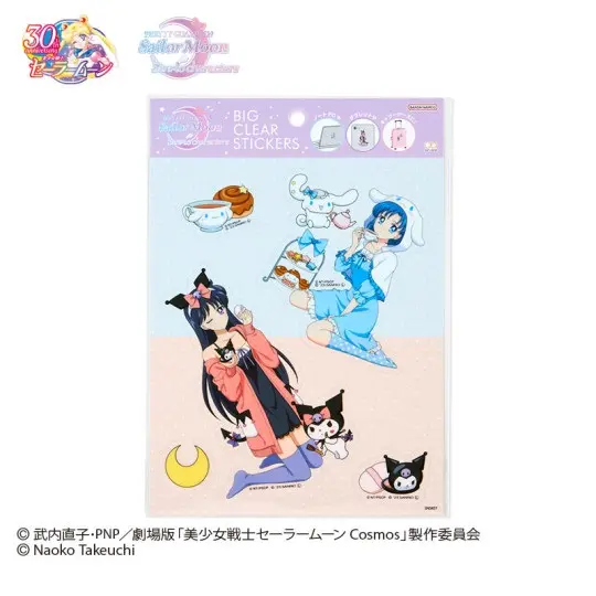 [Sailor Moon Store] Sailor Moon x Sanrio Characters Stickerbogen (A)