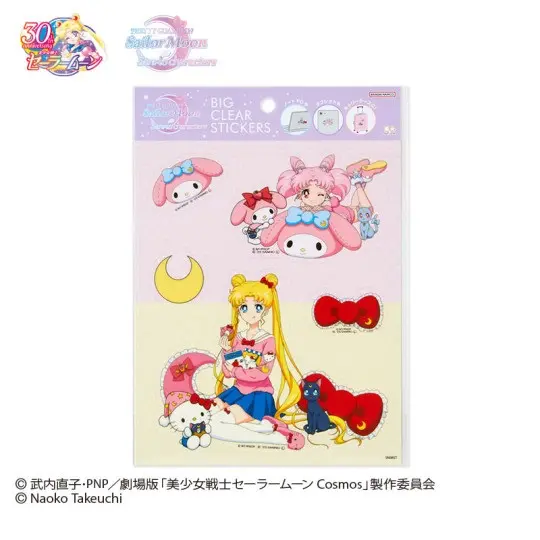 [Sailor Moon Store] Sailor Moon x Sanrio Characters Stickerbogen (E)