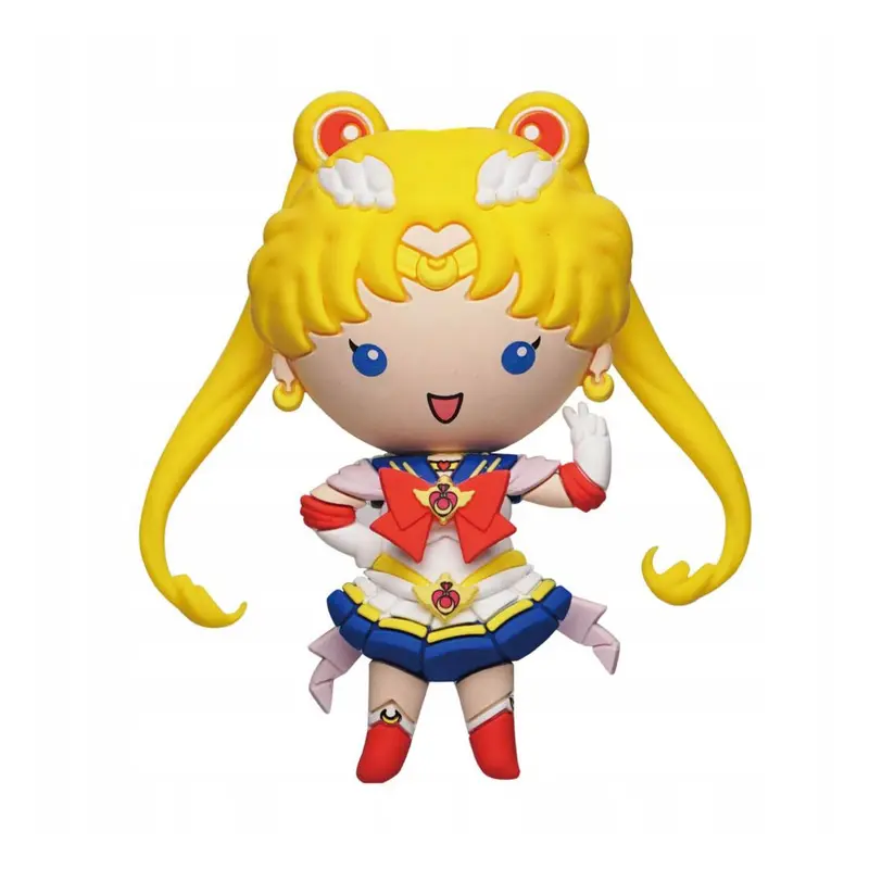 Sailor Moon - Super Sailor Moon - 3D Schaumstoff Magnet - ca. 7,6cm - Monogram