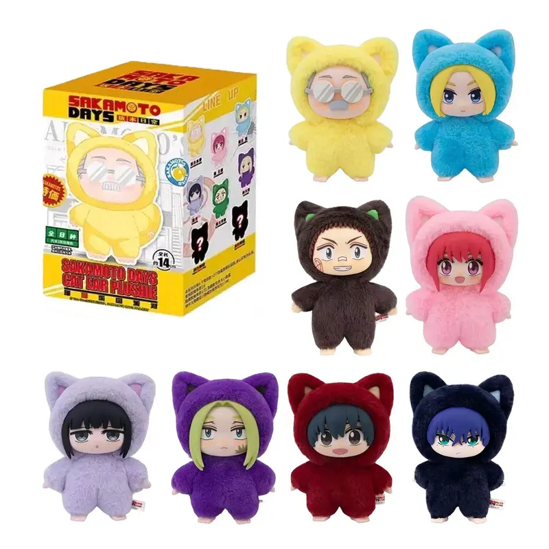 Sakamoto Days - Cat Ear Plush Series - Blind Box - 14 cm - Einzelbox - EAKI