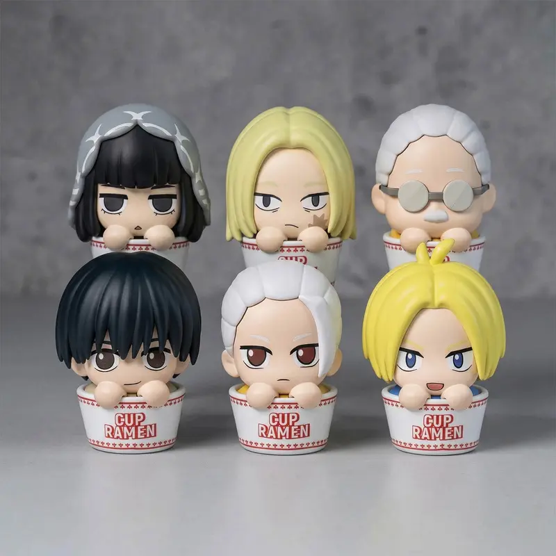 Sakamoto Days - Cup Ramen Mini Desktop Figuren - Blind Box - Einzelbox - 4.5 cm - SUNRISEPOP