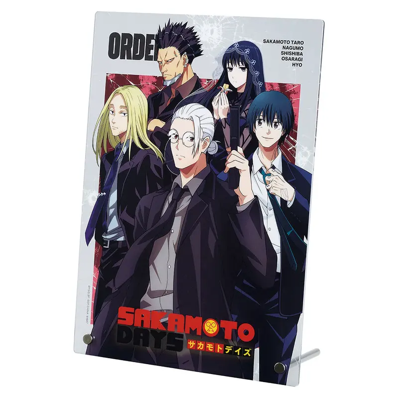 Sakamoto Days Order Acrylplatte - D Prize Special - Kuji (26 x 18,5 cm)