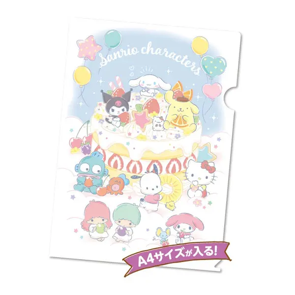 Sanrio Characters Clearfile "Cake"