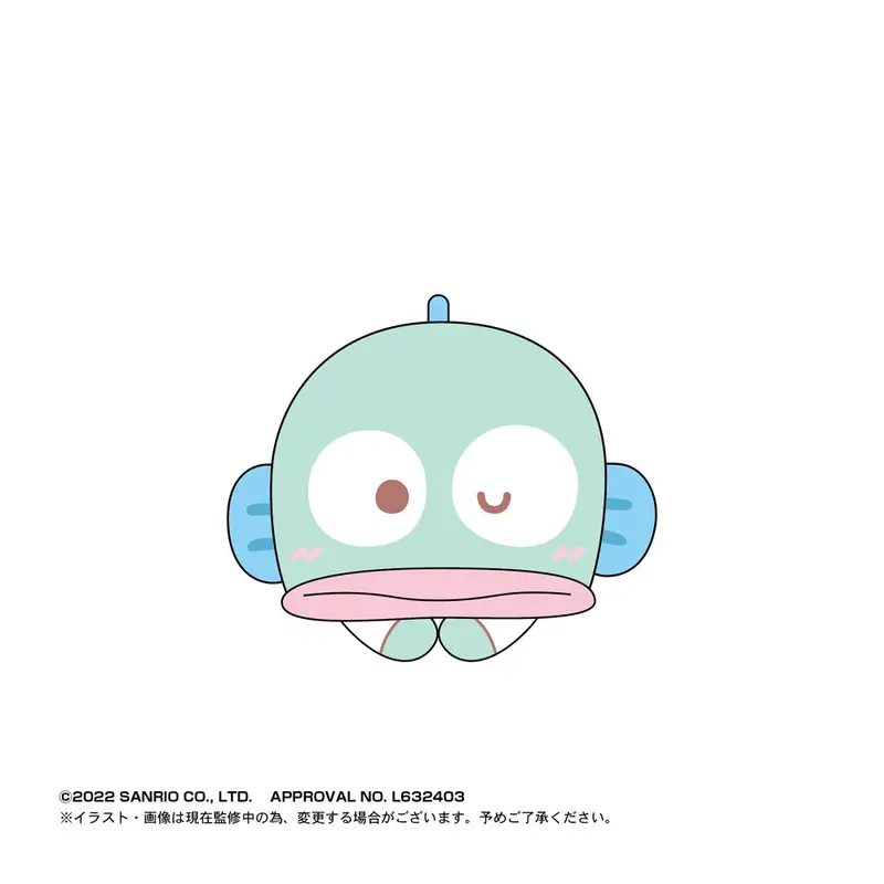 Sanrio Characters Hug x Character Klammer-Plüschfigur Hangyodon