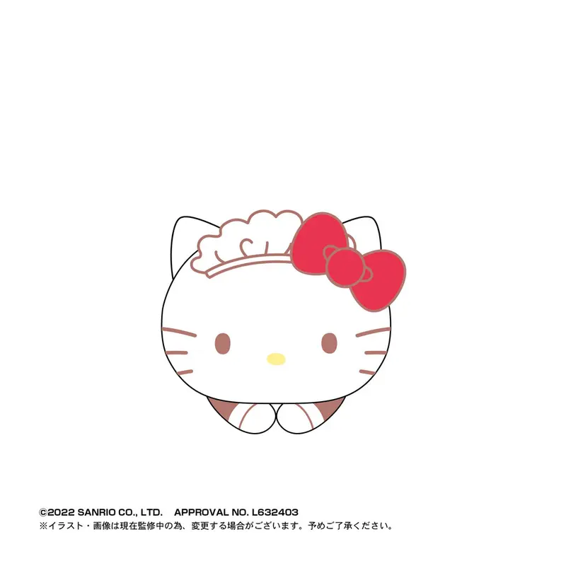Sanrio Characters Hug x Character Klammer-Plüschfigur Hello Kitty