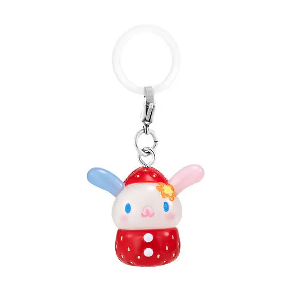 Sanrio Characters Usahana Anhänger - Strawberry Version - Mejirushi - Gashapon